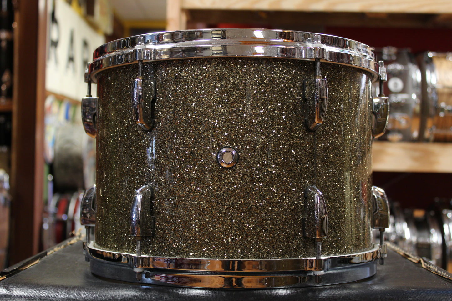 Pearl Masters Maple Outfit in Bronze Sparkle 18x24 9x13 16x16