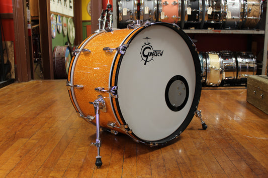 Gretsch USA Custom in Gold Glass Glitter 14x22 8x12 9x13 10x14 16x16