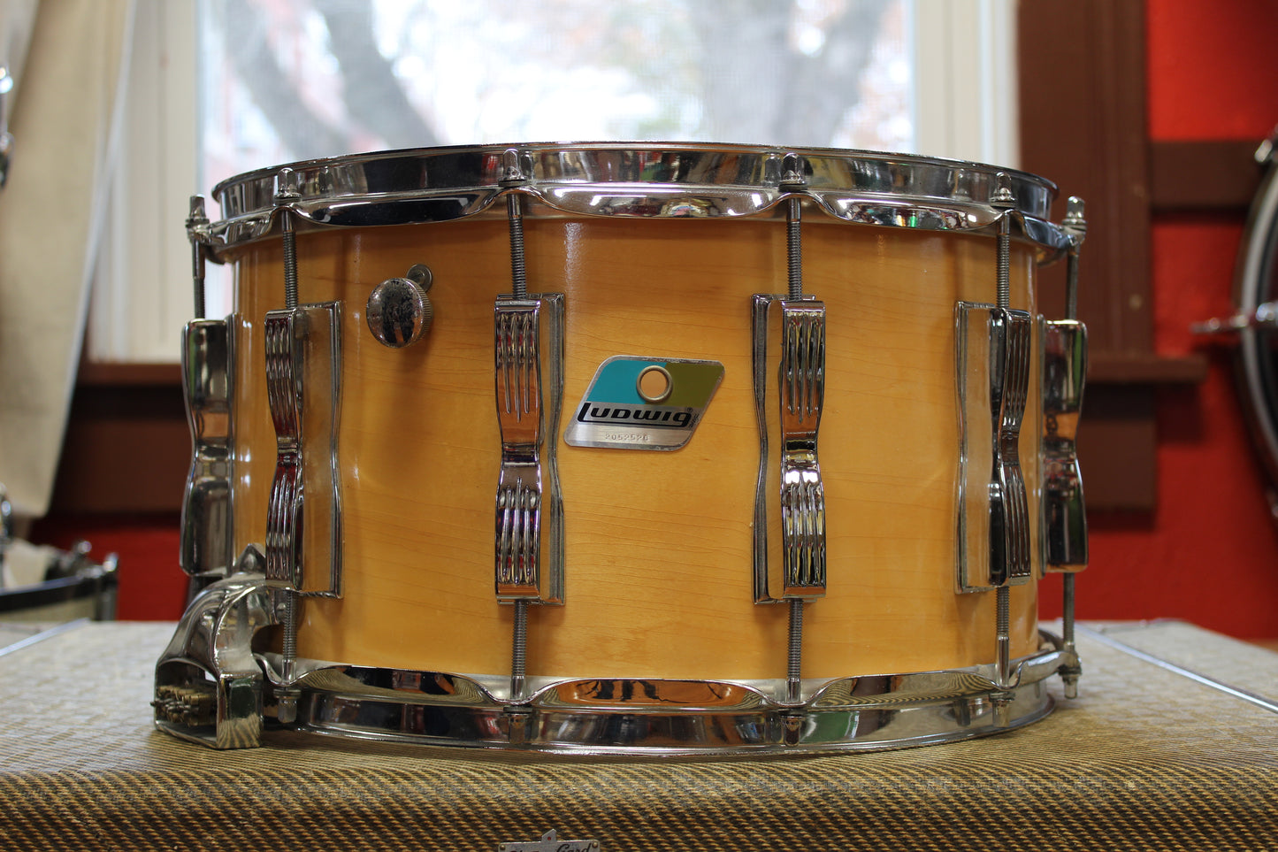 1980s Ludwig Coliseum 8"x14" Snare Drum in Thermogloss