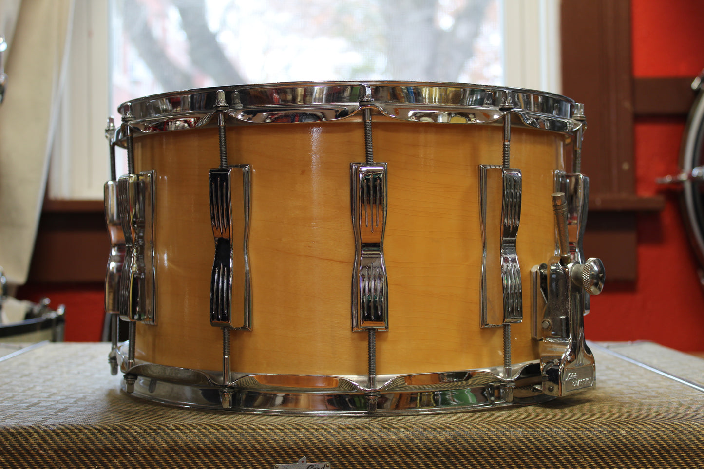 1980s Ludwig Coliseum 8"x14" Snare Drum in Thermogloss