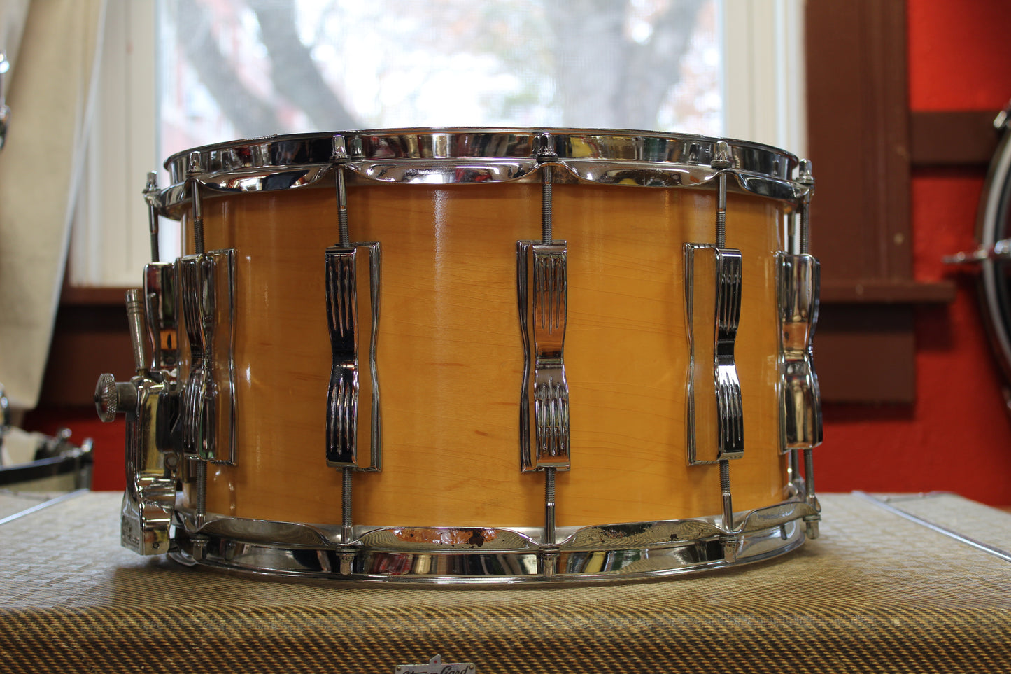 1980s Ludwig Coliseum 8"x14" Snare Drum in Thermogloss