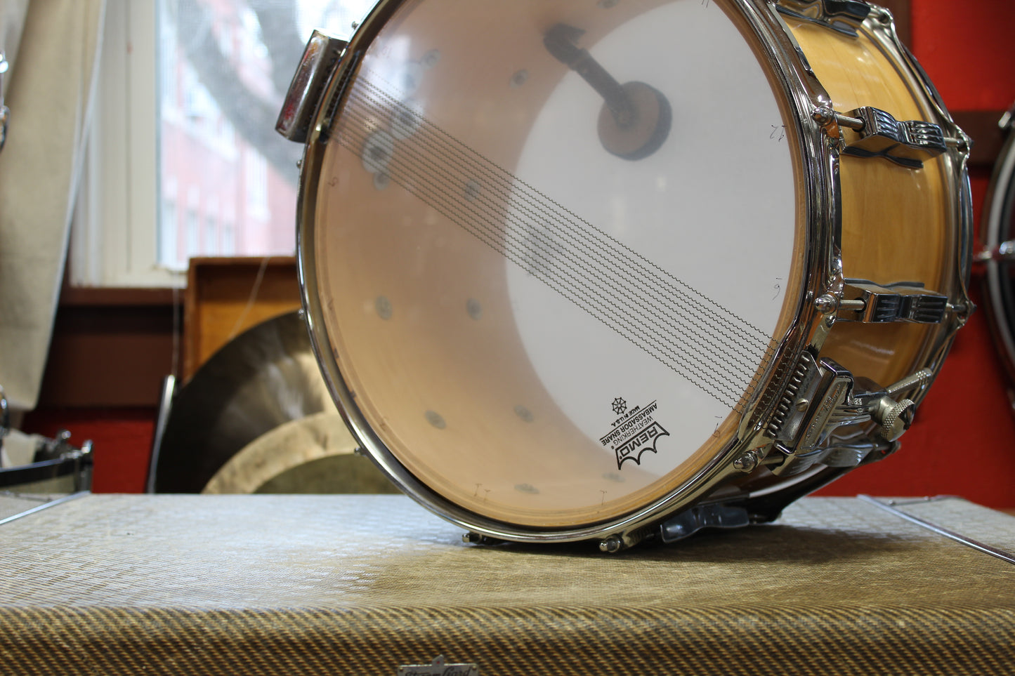 1980s Ludwig Coliseum 8"x14" Snare Drum in Thermogloss