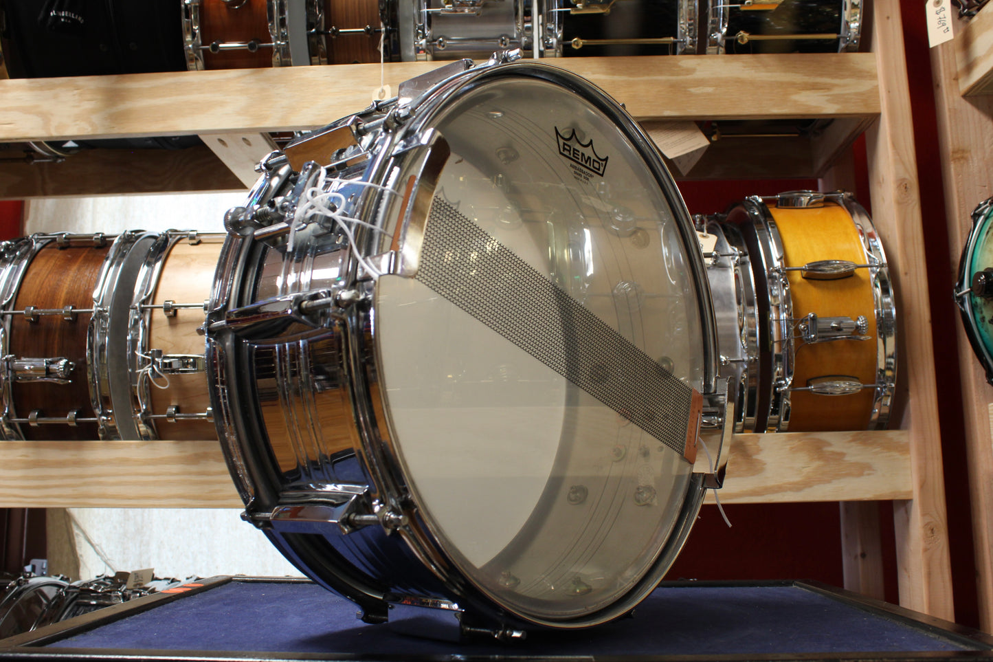 1980s Yamaha 5.5x14 SD955MA Model Steel Snare Drum