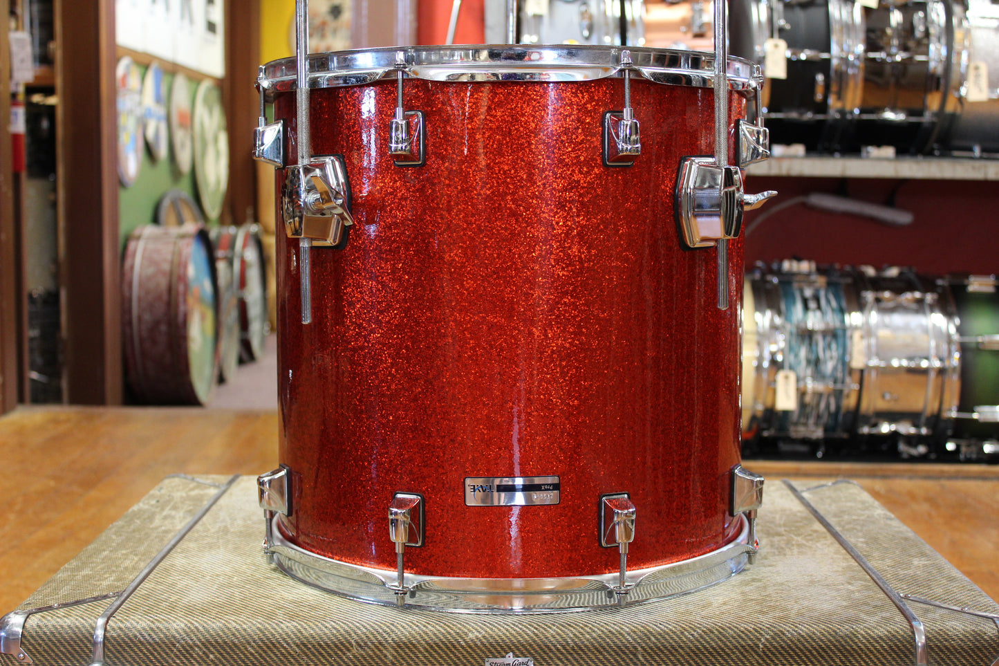 Early 2000s Taye Pro X Outfit in Orange Sparkle 16x22 8x10 9x12 16x16 5x14