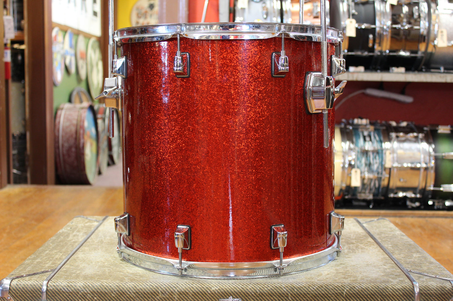 Early 2000s Taye Pro X Outfit in Orange Sparkle 16x22 8x10 9x12 16x16 5x14