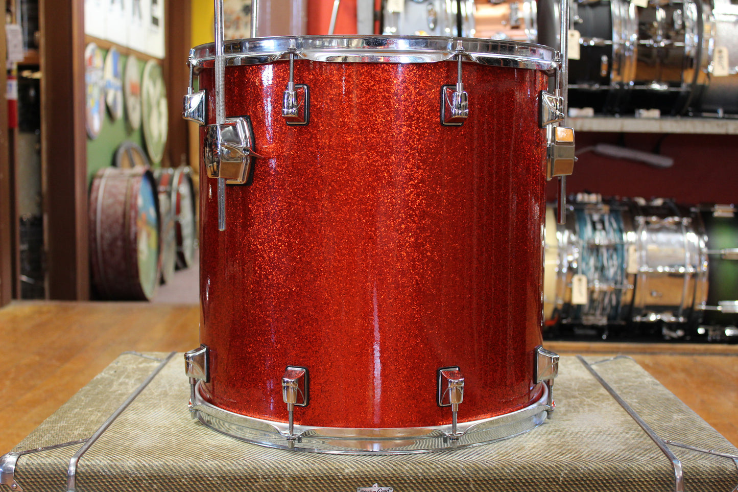 Early 2000s Taye Pro X Outfit in Orange Sparkle 16x22 8x10 9x12 16x16 5x14