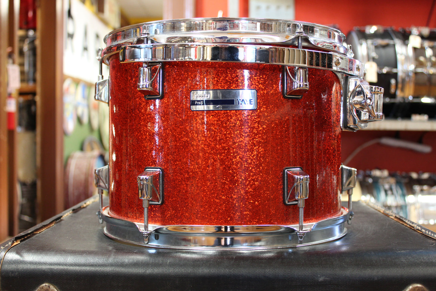 Early 2000s Taye Pro X Outfit in Orange Sparkle 16x22 8x10 9x12 16x16 5x14
