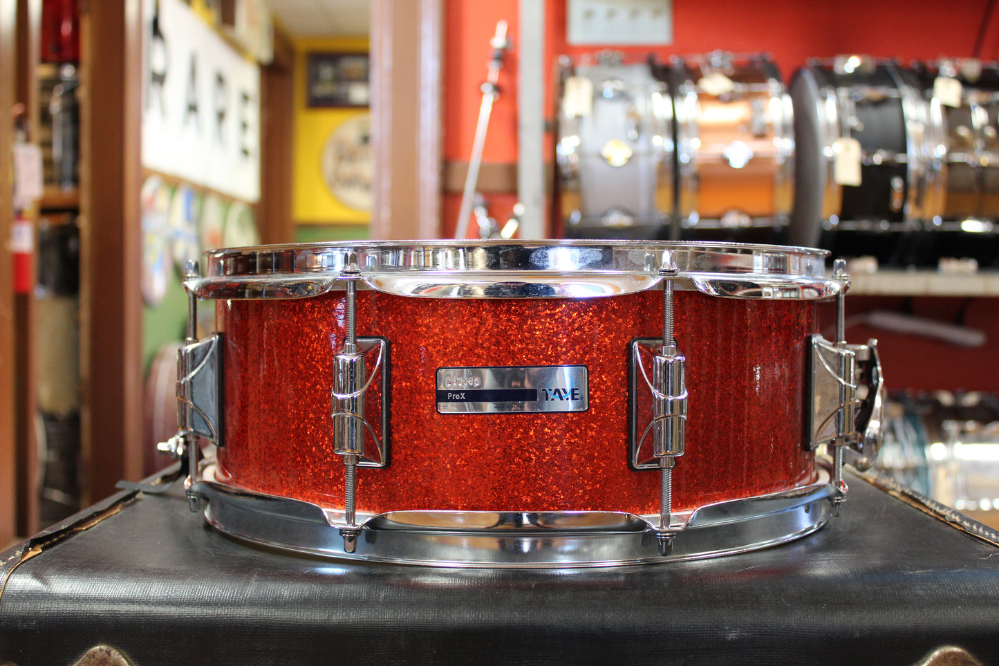 Early 2000s Taye Pro X Outfit in Orange Sparkle 16x22 8x10 9x12 16x16 5x14