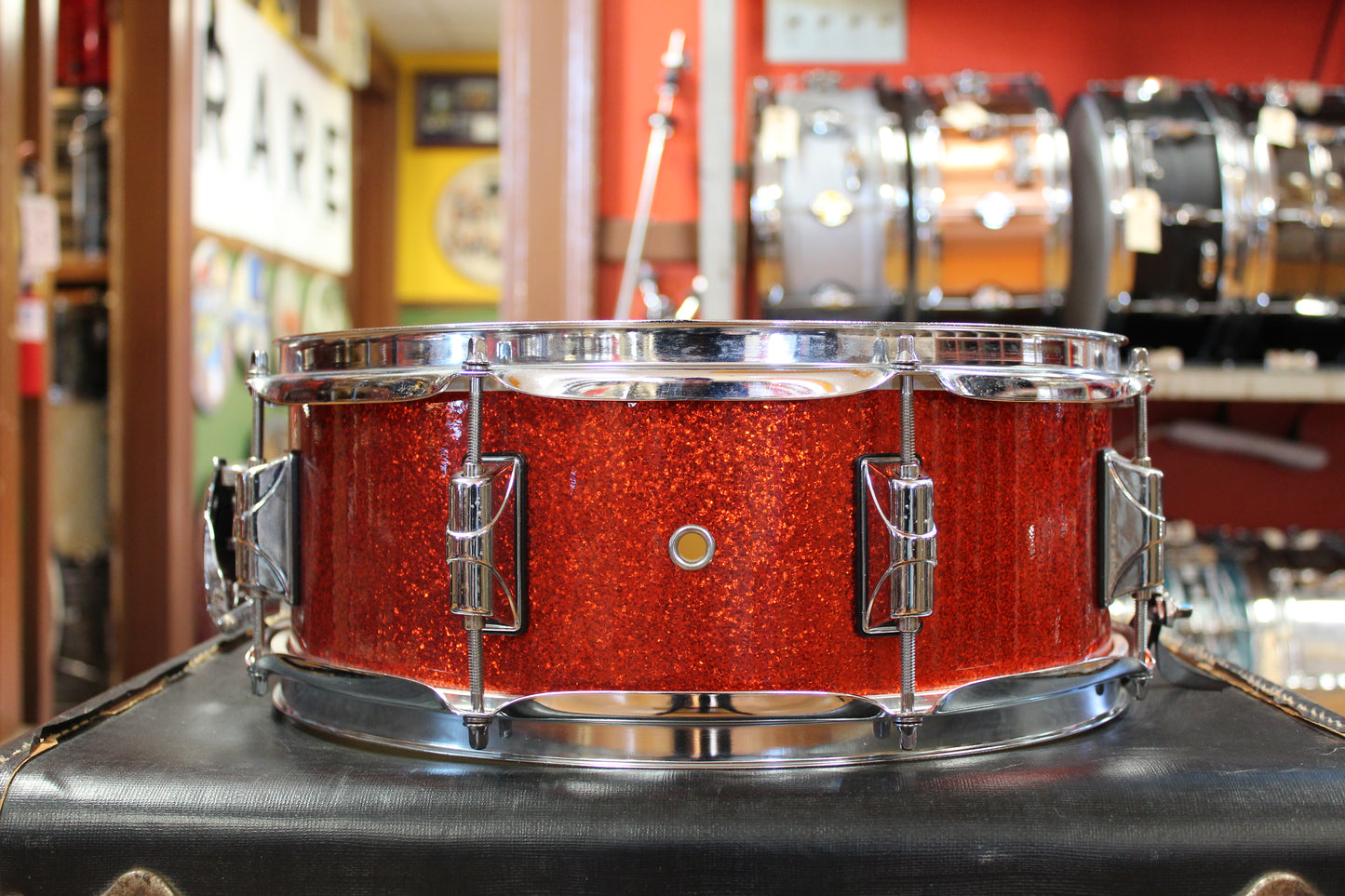Early 2000s Taye Pro X Outfit in Orange Sparkle 16x22 8x10 9x12 16x16 5x14
