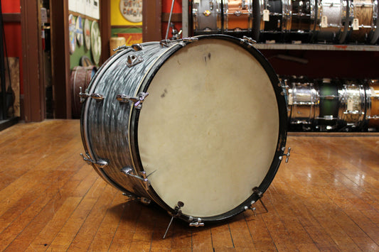 1950s Gretsch Broadkaster Outfit in Midnight Blue Pearl 14x22 9x13 16x16