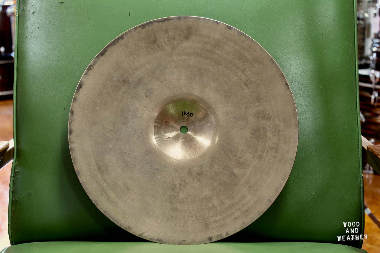 Used Zildjian 14" A Custom Bottom Hi-Hat Pair 1140/1315g
