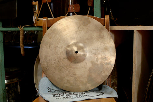 1950s A. Zildjian 14" Trans Stamp Single Hat 709g