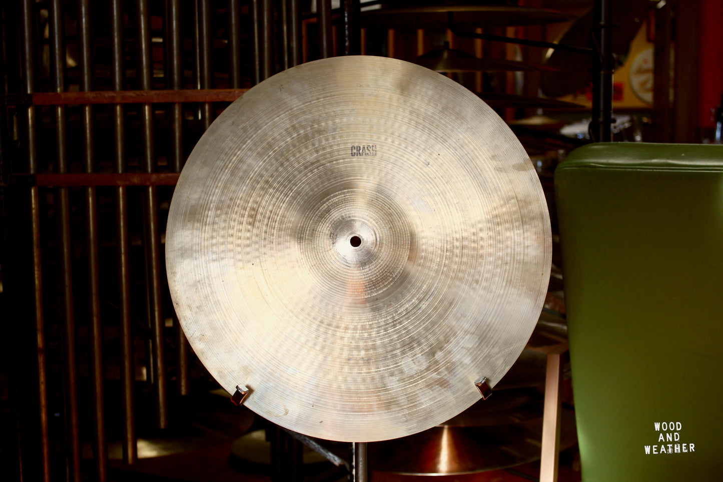 1970s A. Zildjian 18" Crash Cymbal 1370g