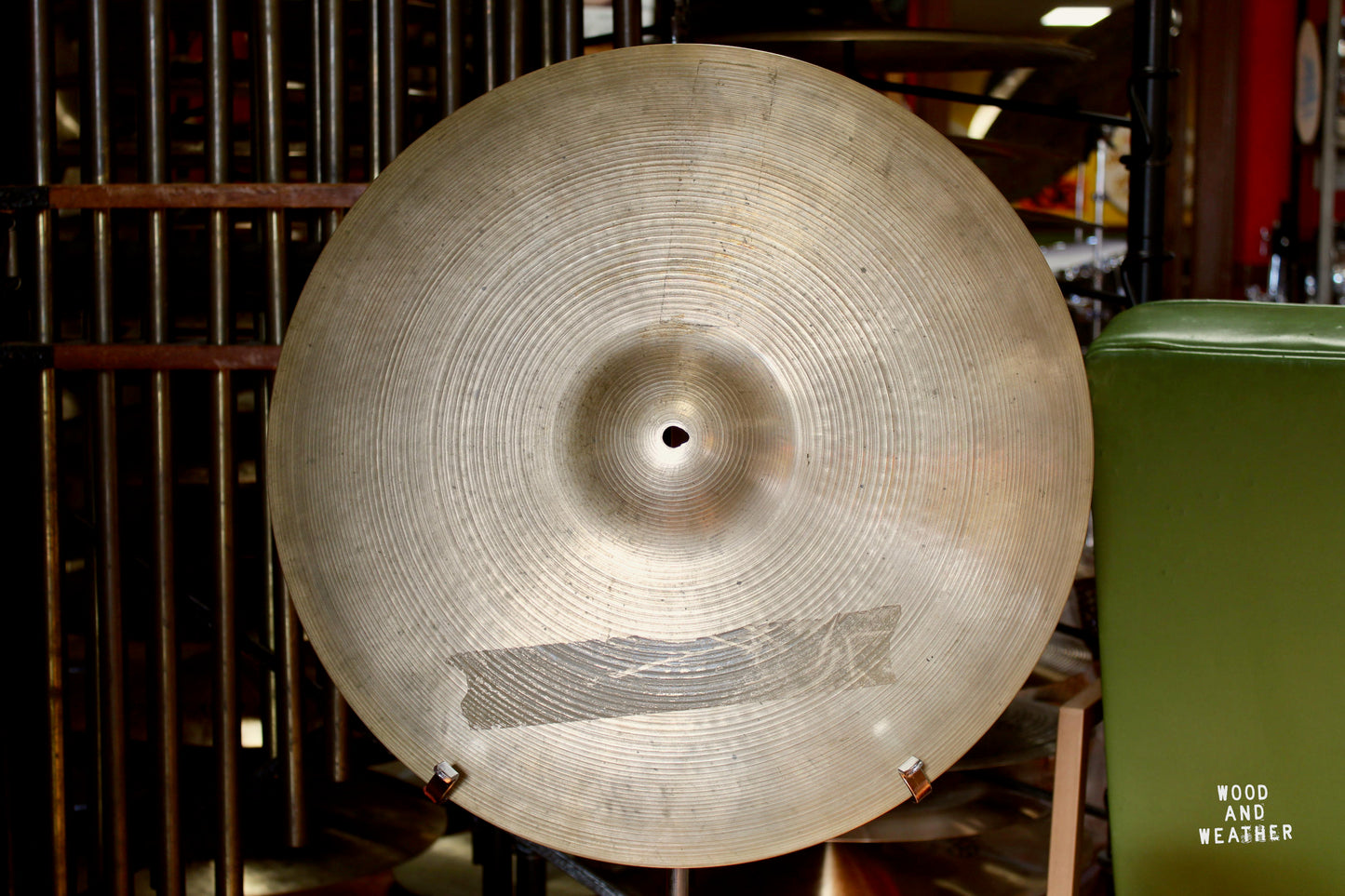 1960s A. Zildjian 20" Ride Cymbal 2640g