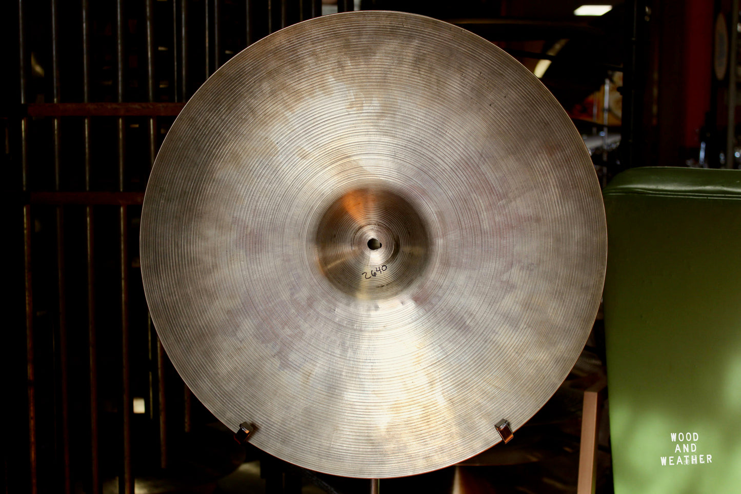 1960s A. Zildjian 20" Ride Cymbal 2640g