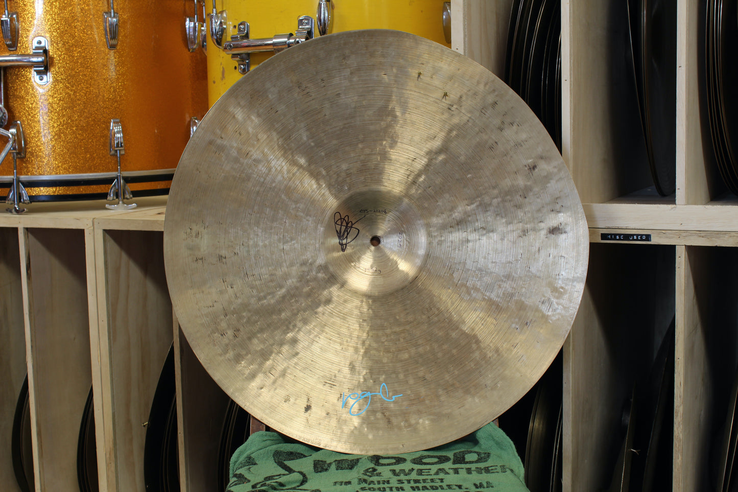 PGB Cymbals 21" Oyster Ride 1982g