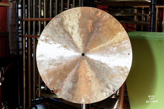 Quiqeg Cymbalsmith 18" Flanged Flat w/ 1 Rivet 1578g - Used