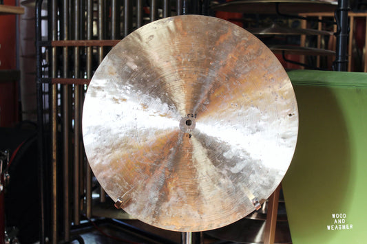 Quiqeg Cymbalsmith 18" Flanged Flat w/ 1 Rivet 1578g - Used