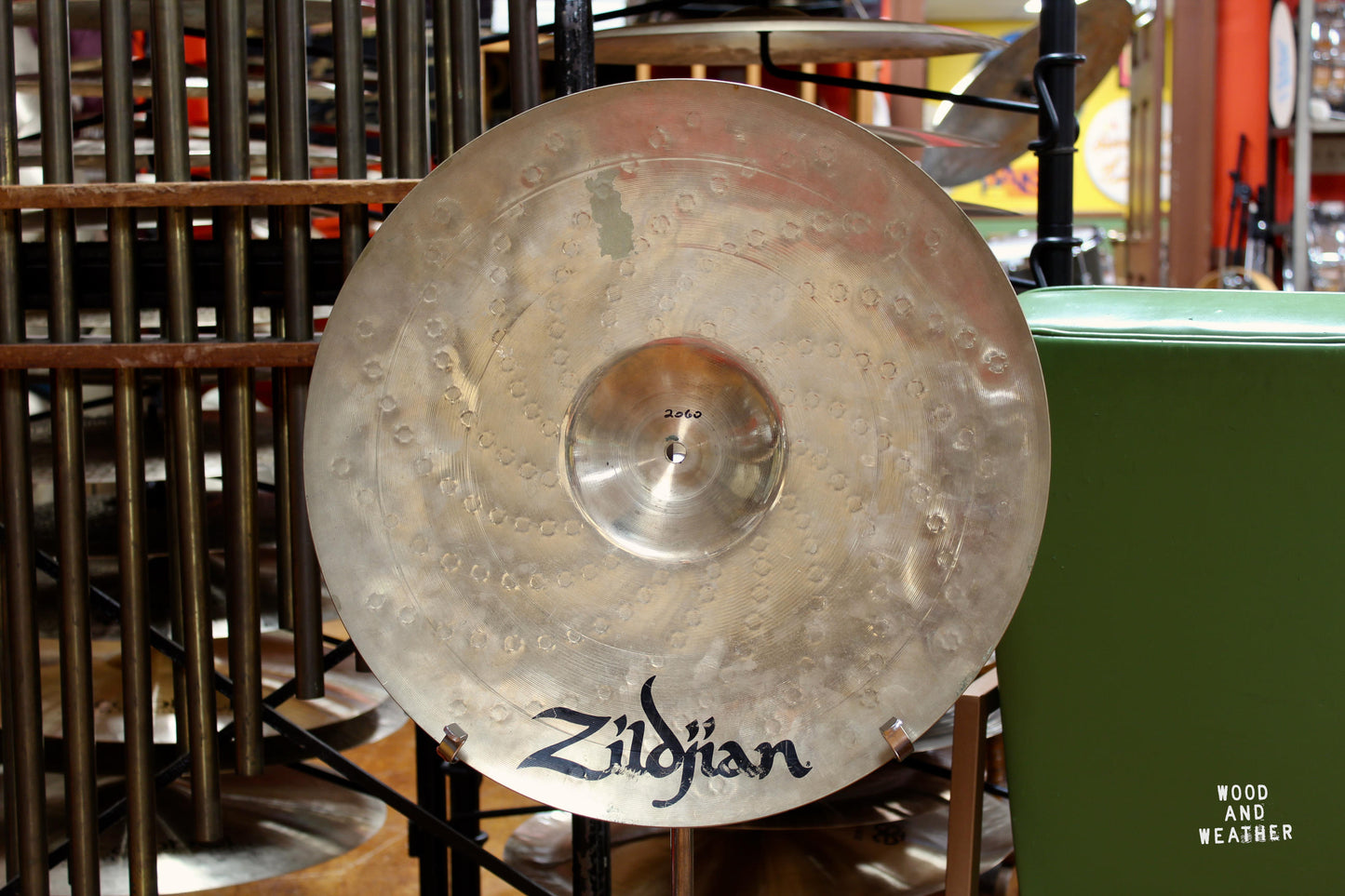 1990s Zildjian 19" Z Custom Medium Crash 2060g