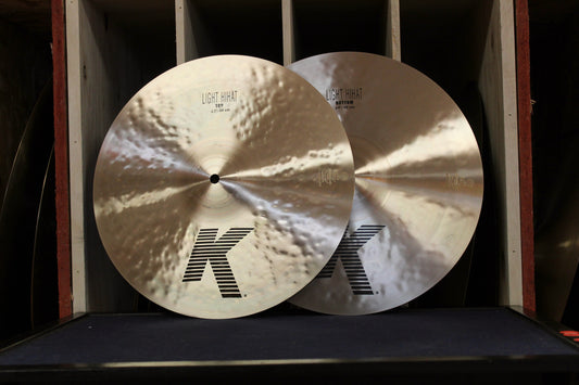 Zildjian 14" K Light Hi-Hats 986/1128g
