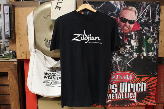 Vintage Zildjian "The Only Serious Choice" T Shirt in Black