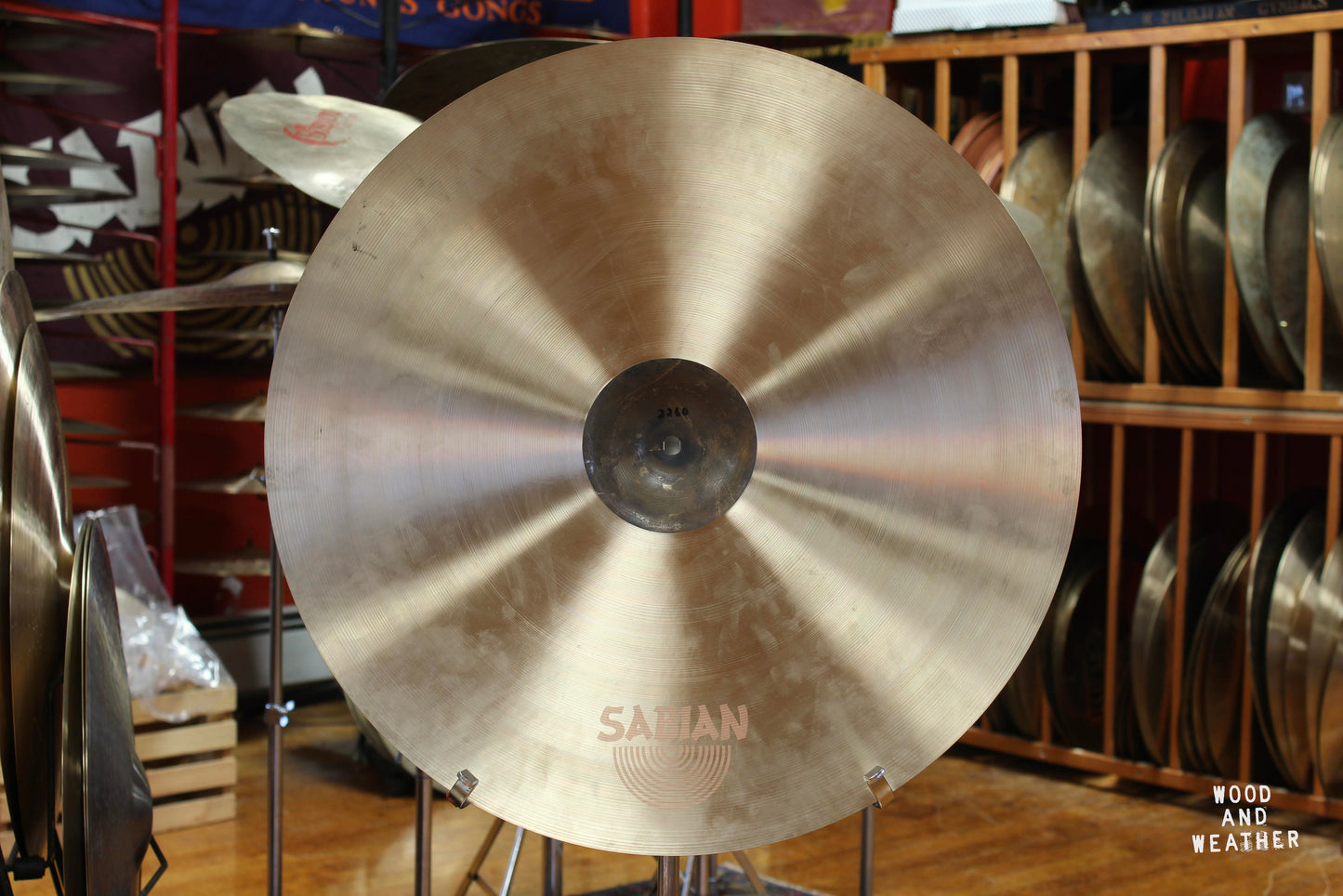 Used Sabian 22" XSR Monarch Ride 2260g