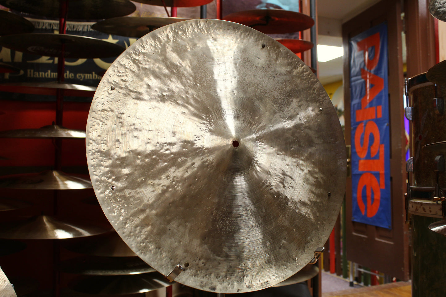 Quiqeg Cymbalsmith 21 1/4" Prototype Swish Sizzle 2096g