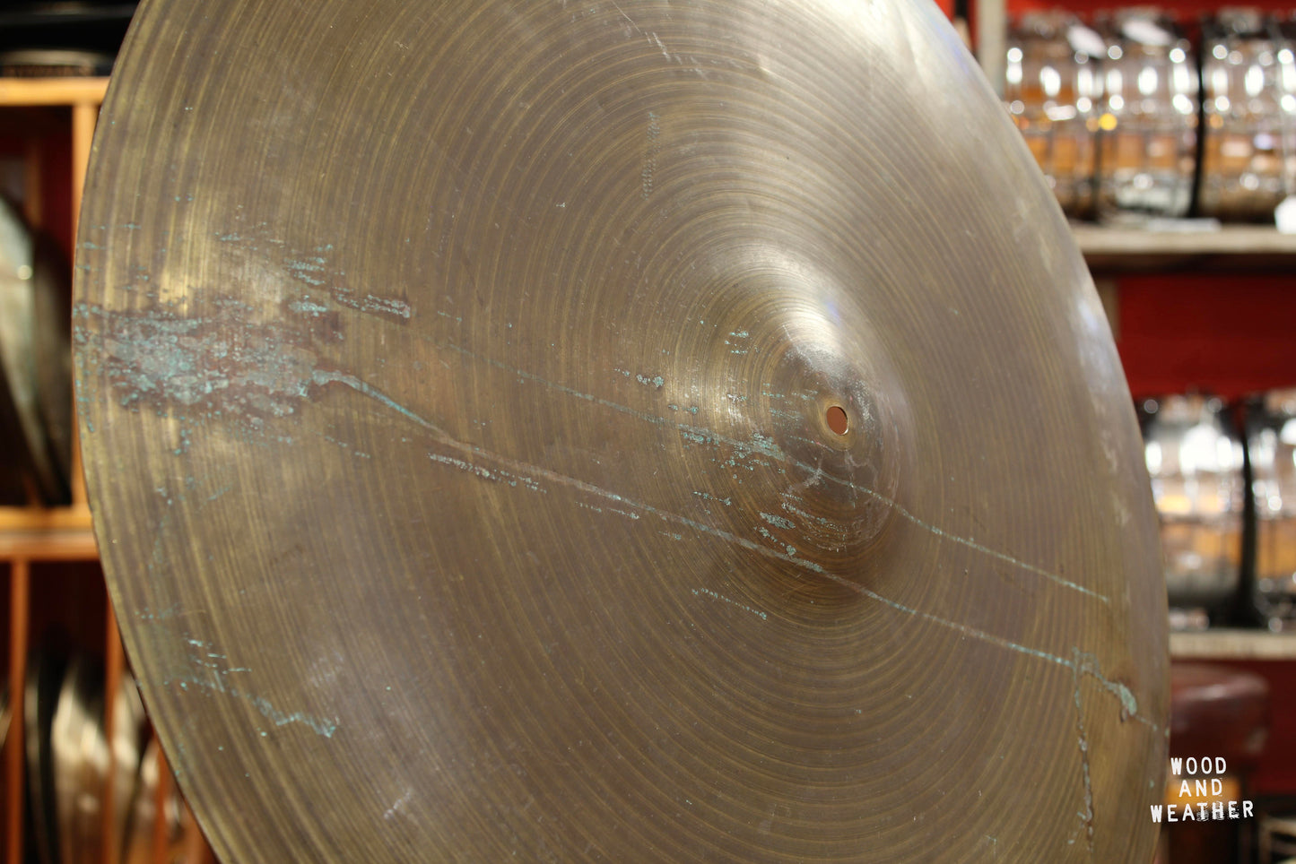 1960s Kent 22" Ride Cymbal 1755g