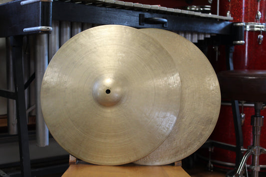 Quiqeg Cymbalsmith 16 3/16" Dirty Boppa Hi-Hats 1508/1604g