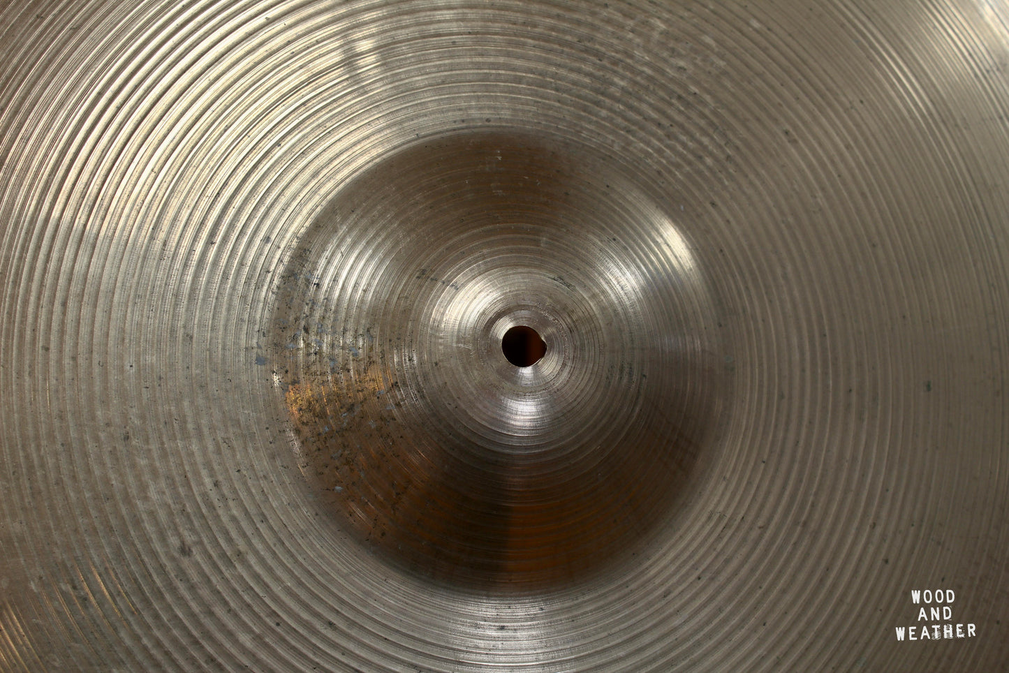 1970s A. Zildjian 22" Hollow Logo Ride Cymbal 3715g