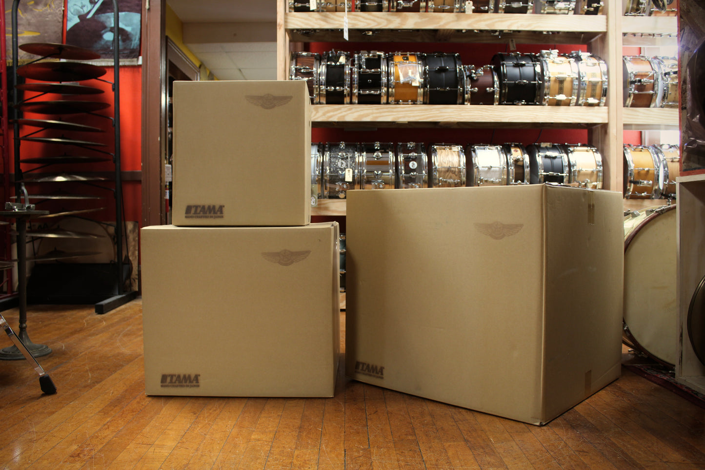 Tama Star Maple Charcoal Brown Paraiso 16x22 16x16 14x14 8x12 7x10