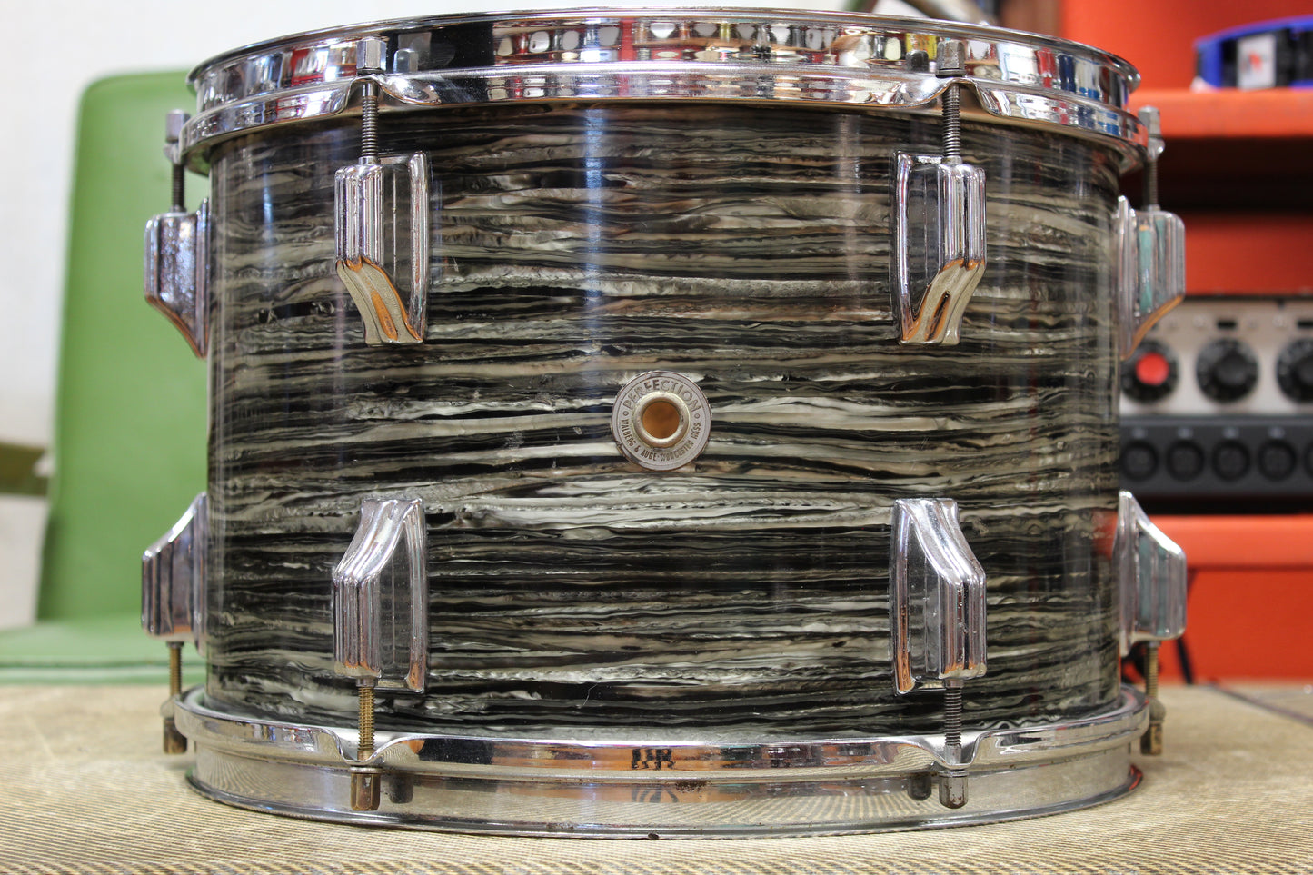 1967 Walberg & Auge Perfection in Black Oyster Pearl 14x22 16x16 8x12