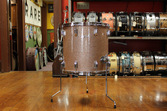 1960s Rogers 16x16 Holiday Floor Tom in Champagne Sparkle