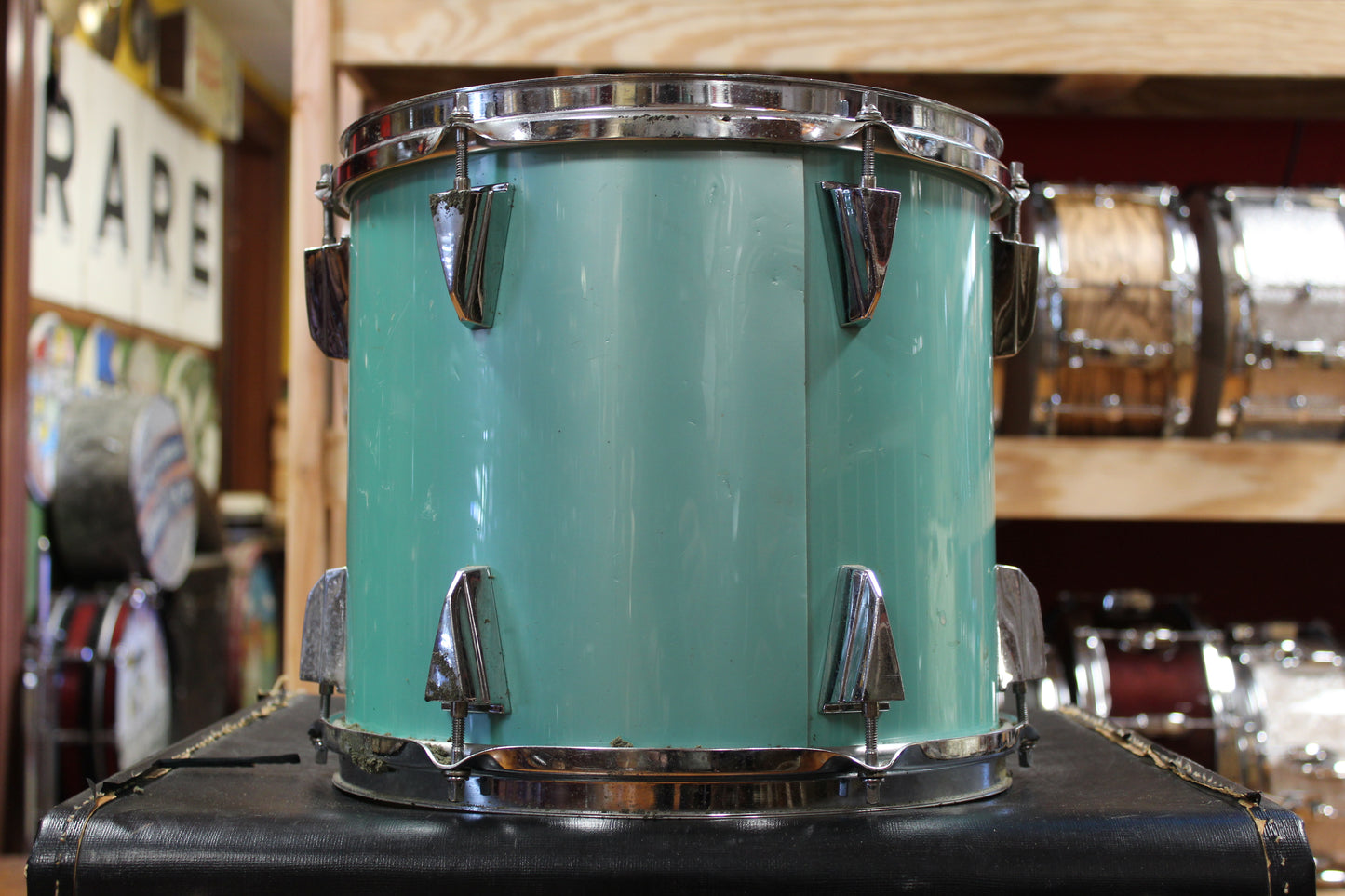 1980s Tama 11x12 Granstar Tom in Nile Blue