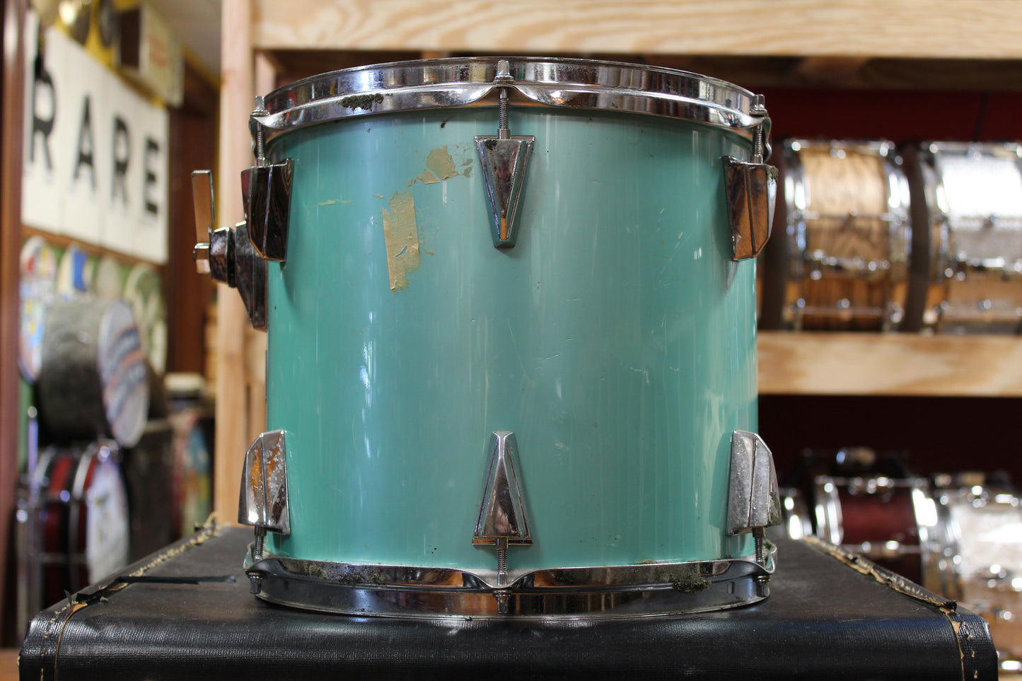 1980s Tama 11x12 Granstar Tom in Nile Blue