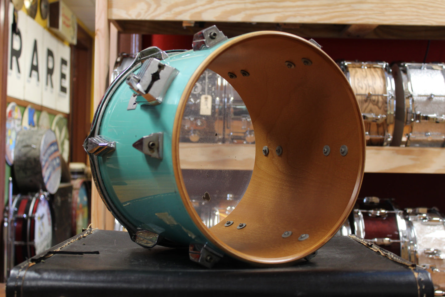 1980s Tama 11x12 Granstar Tom in Nile Blue