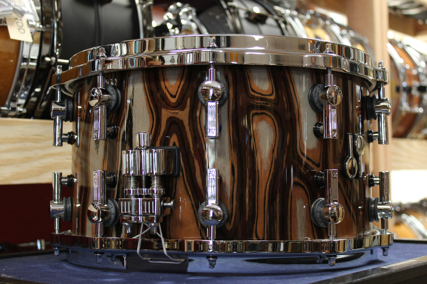 Sonor SQ2 Heavy Beech Snare Drum in Elder Tree High Gloss 8"x14"