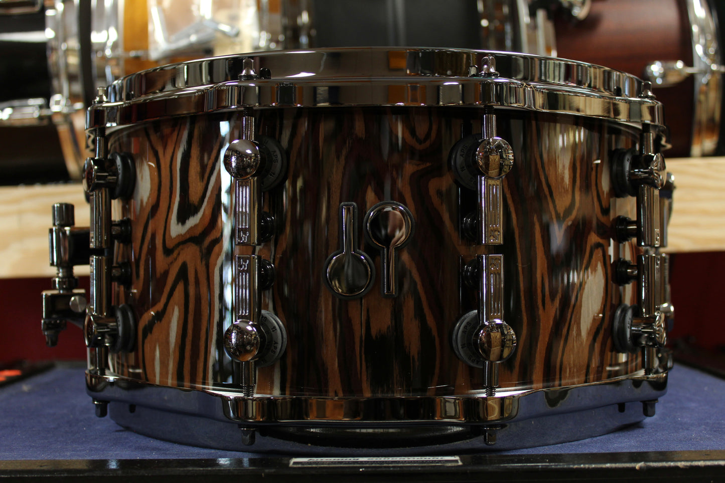 Sonor SQ2 Heavy Maple Snare Drum in Elder Tree High Gloss 7"x14"