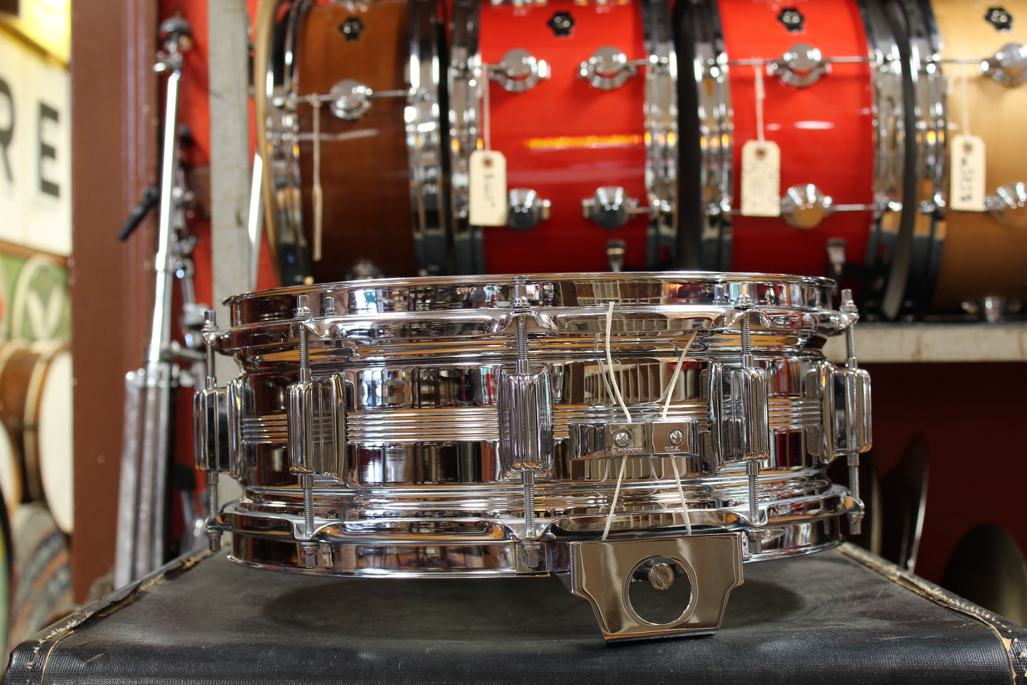 1960s Rogers 5x14 Dynasonic Snare Drum