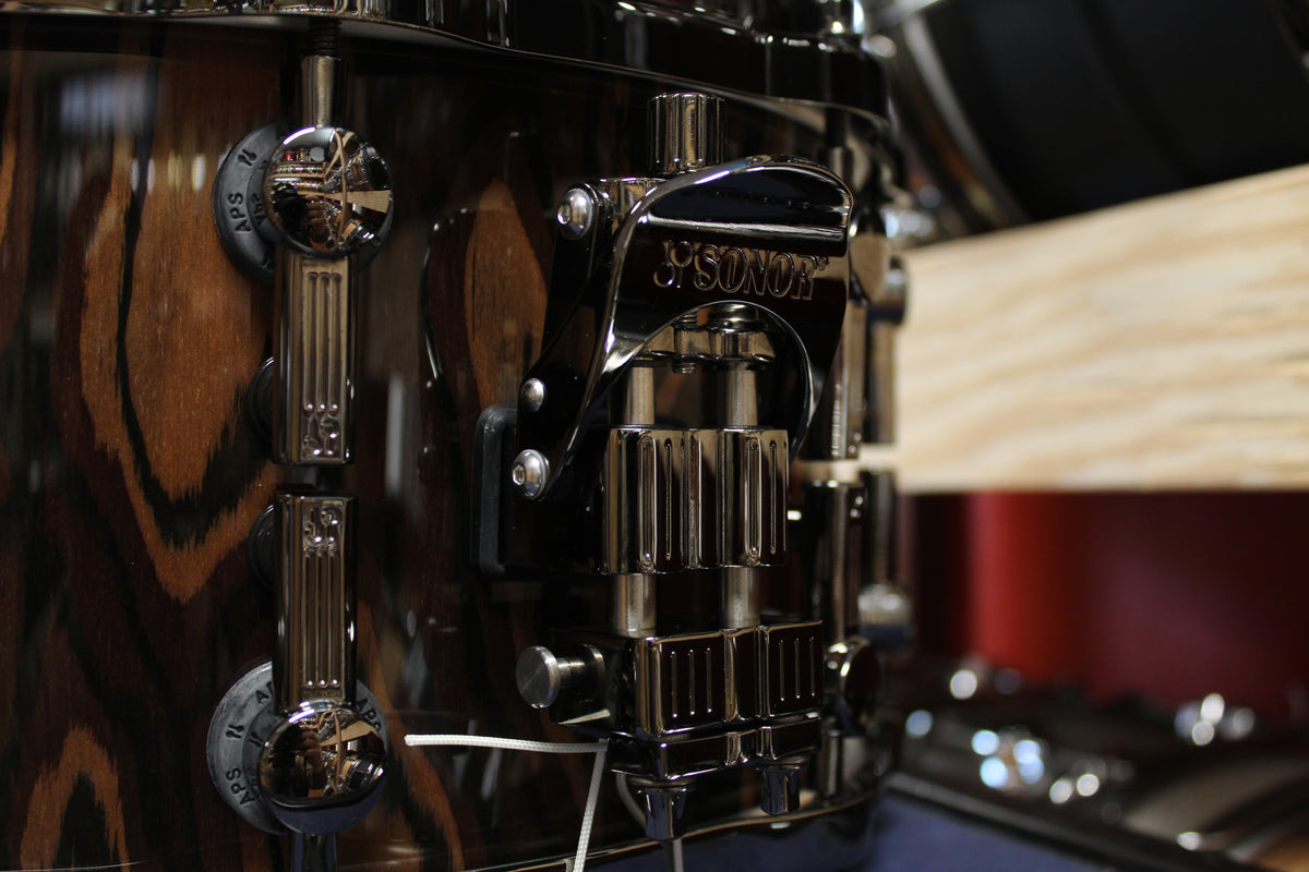 Sonor SQ2 Heavy Maple Snare Drum in Elder Tree High Gloss 7"x14"