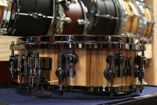 Sonor SQ2 Medium Beech Snare Drum in American Walnut Semi Gloss 5"x14"