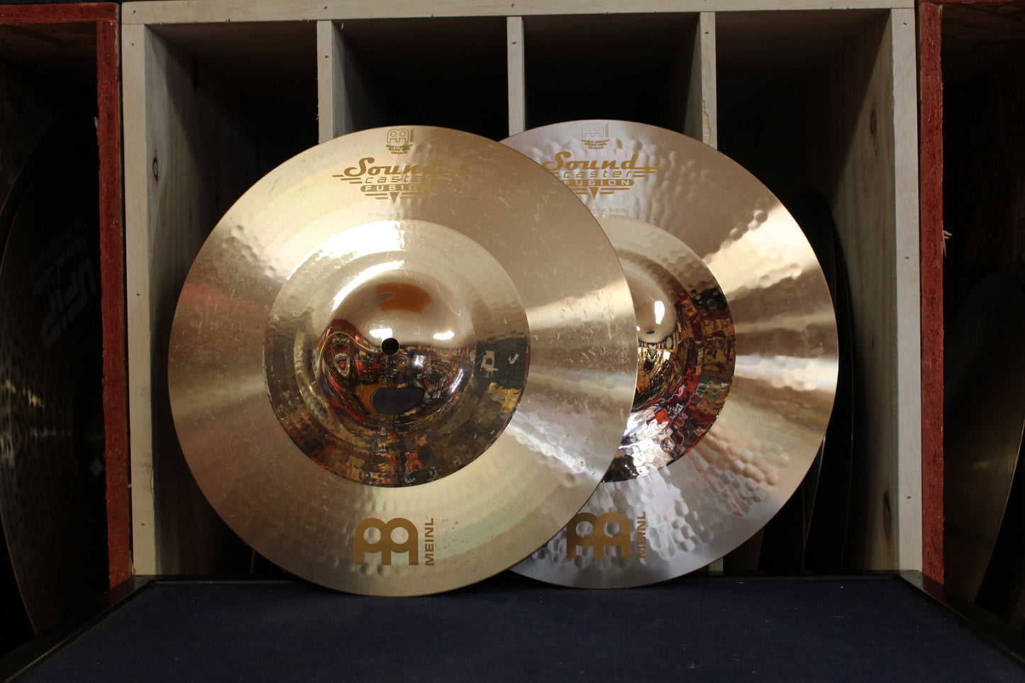 Meinl 14" Sound Caster Fusion Medium Hi-Hats 947/1247g - Used