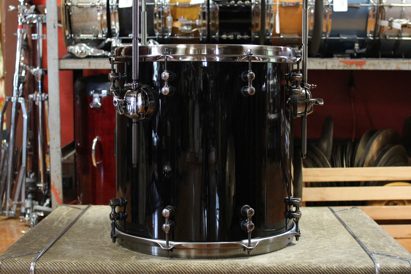 Mapex Black Panther Design Lab Cherry Bomb Bop Kit 14x18 14x14 8x12