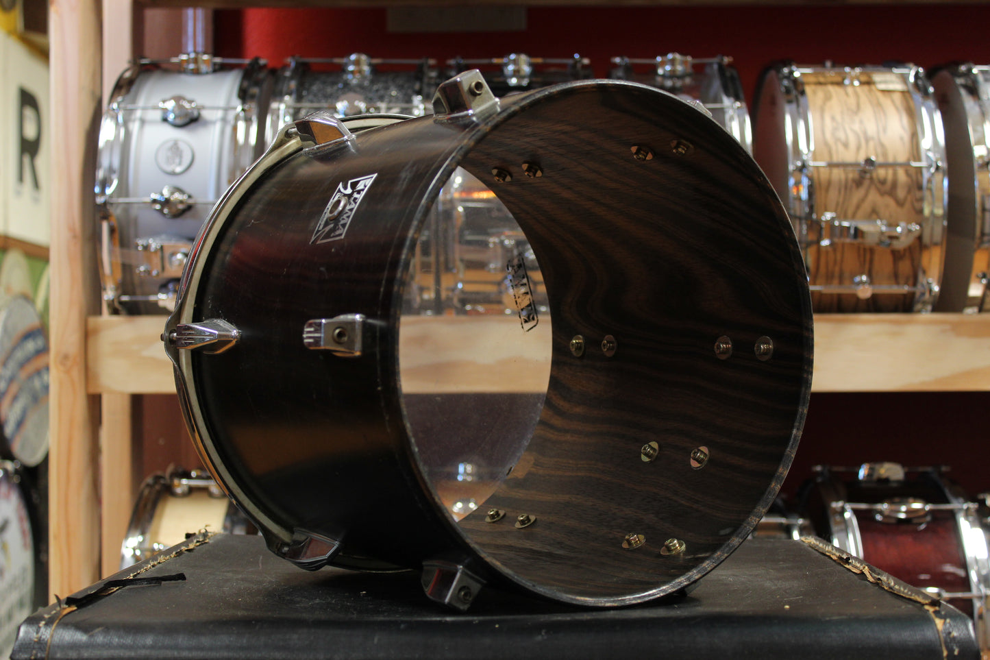 1980s Tama 11x12 Royalstar Tom in Brazilian Grain
