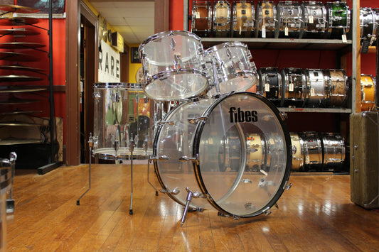 1970s Fibes Crystalite in Clear Acrylic 14x24 8x12 9x13 16x16