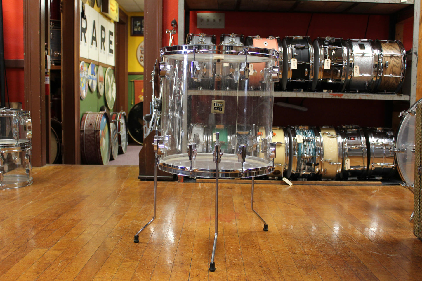 1970s Fibes Crystalite in Clear Acrylic 14x24 8x12 9x13 16x16