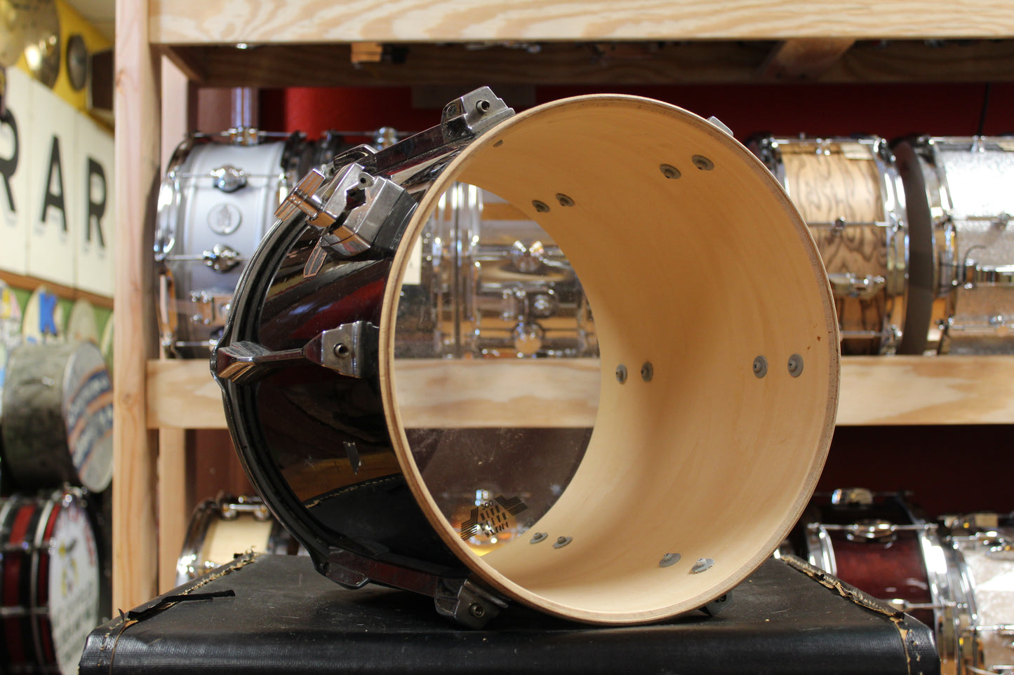 1980s Tama 12x13 Artstar Tom in Jet Black