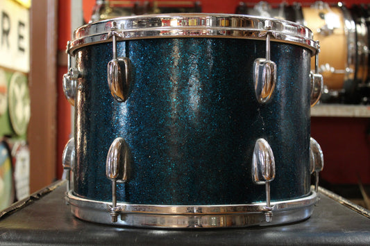 1950s Slingerland 9x13 Tom in Blue Sparkle