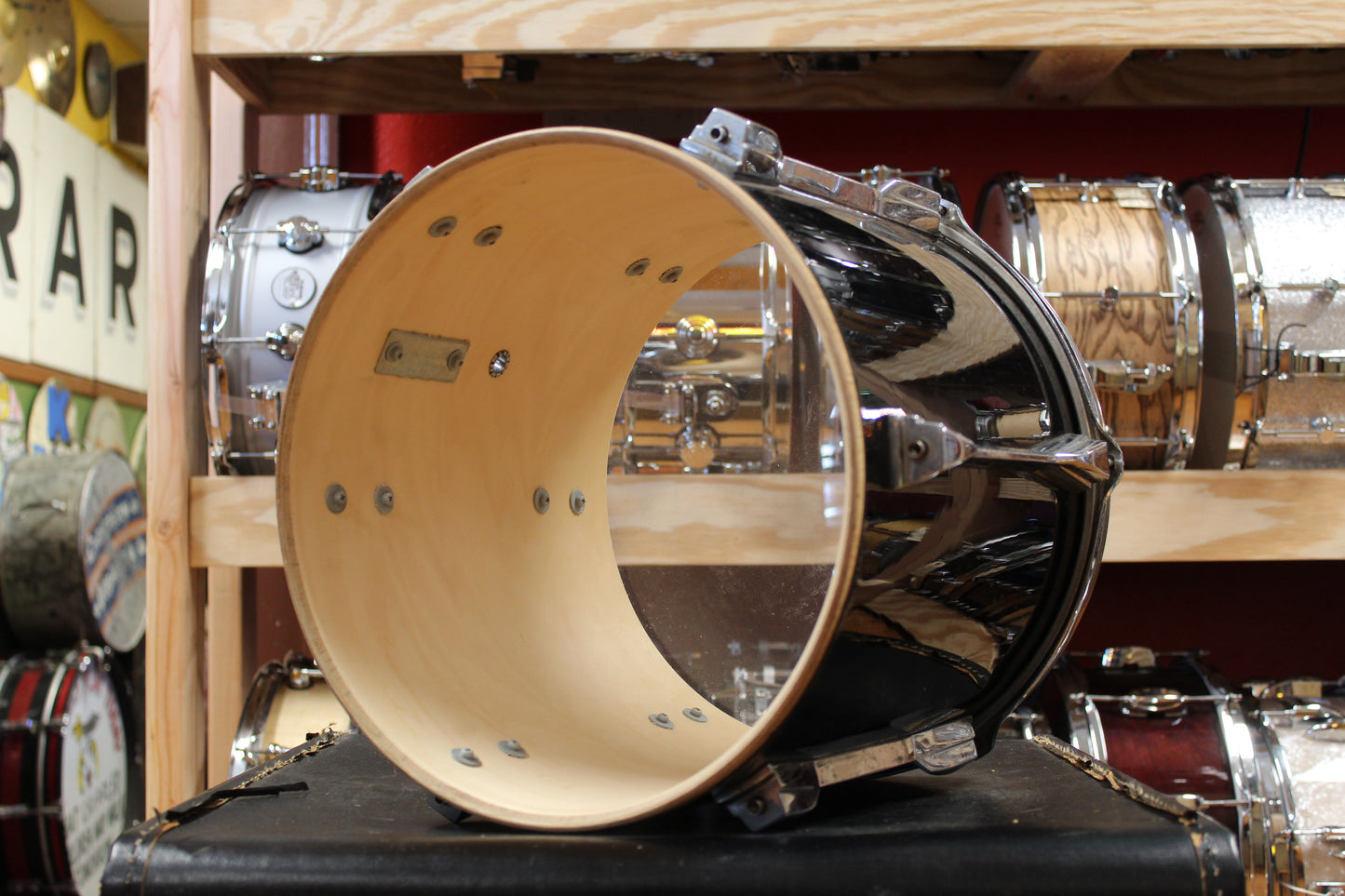 1980s Tama 12x13 Artstar Tom in Jet Black