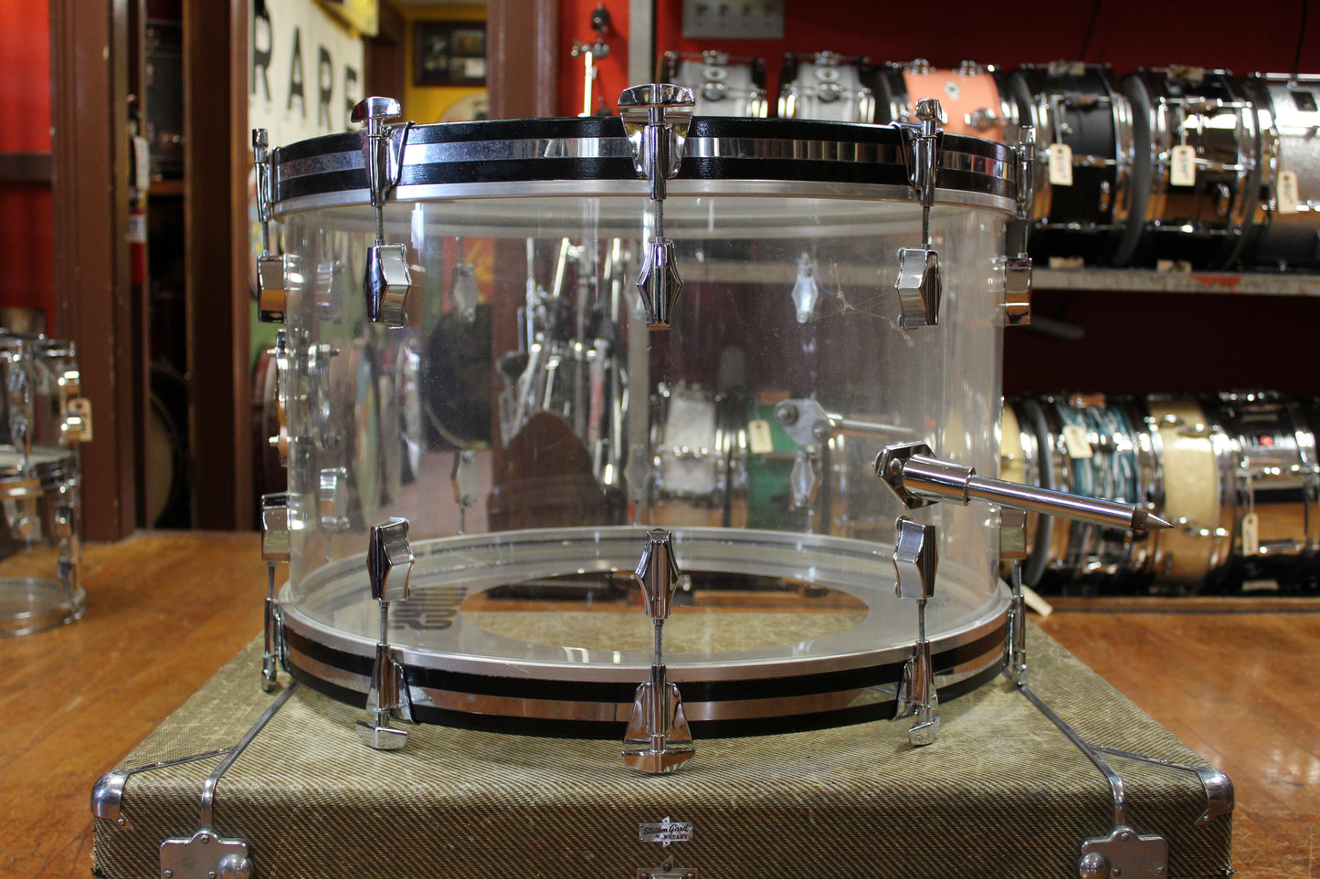 1970s Fibes Crystalite in Clear Acrylic 14x24 8x12 9x13 16x16